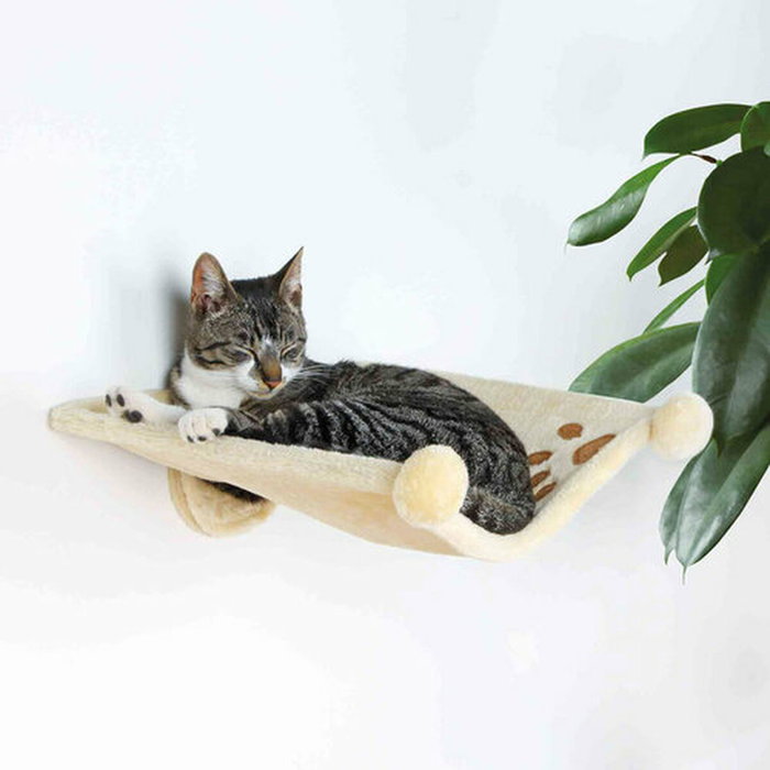 Hamac Suspendu pour Chats Trixie Beige 42 × 41 cm