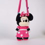 Minnie Mouse Sac à dos peluche Minnie 18.0 x 34.0 x 11.0 cm Fuchsia