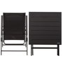 Aktive Ensemble Table + 2 Chaises 75 x 70 x 75 cm (3 Pièces)