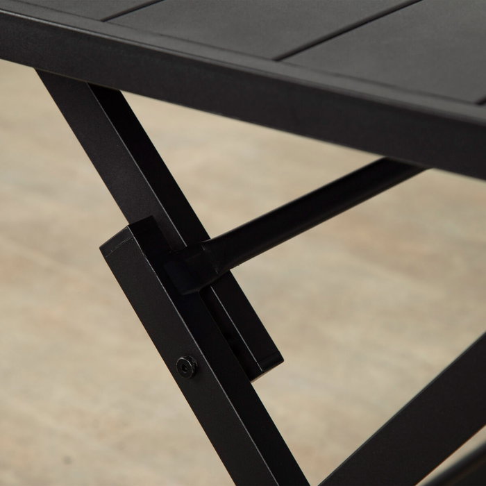 Aktive Ensemble Table + 2 Chaises 75 x 70 x 75 cm (3 Pièces)