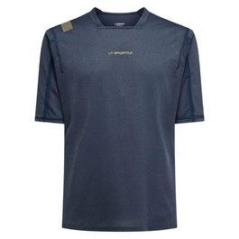 T-shirt à manches courtes homme La Sportiva Trail Bite Bleu foncé 5-6 Ans