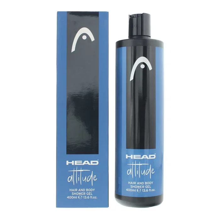Head Head Attitude Gel douche & shampooing 2 en 1, 400 ml Head Head Attitude Gel douche & shampooing 2 en 1, 400 ml