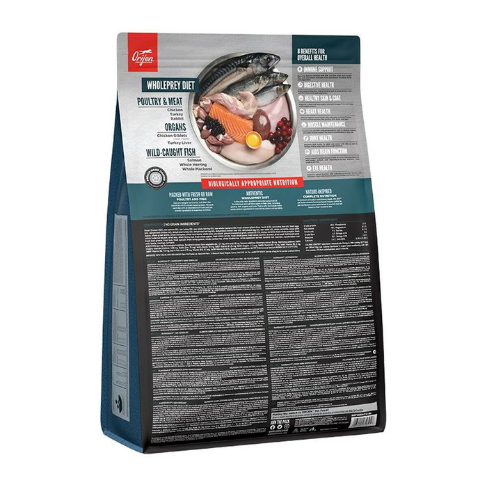 Aliments pour chat Orijen Poulet Saumon Poisson 1,8 kg