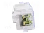 PAWBOL Barrette de jonction d'alimentation 101A gris 25mm² TS35