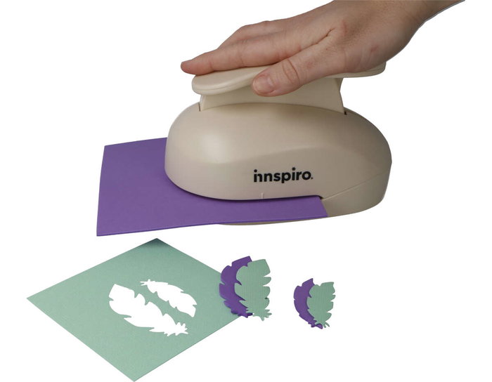 Innspiro Troqueladora de figuras Eva Foam Punch plumes 76mm