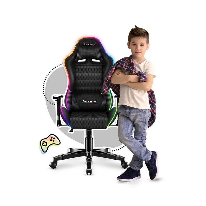 Chaise de jeu Huzaro HZ-Ranger 6.0 RGB Noir
