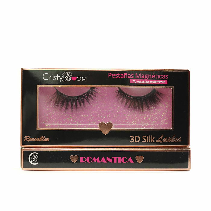 Cristyboom Cils magnétiques ROMANTICA 3D réutilisables Cristyboom Cils magnétiques ROMANTICA 3D réutilisables