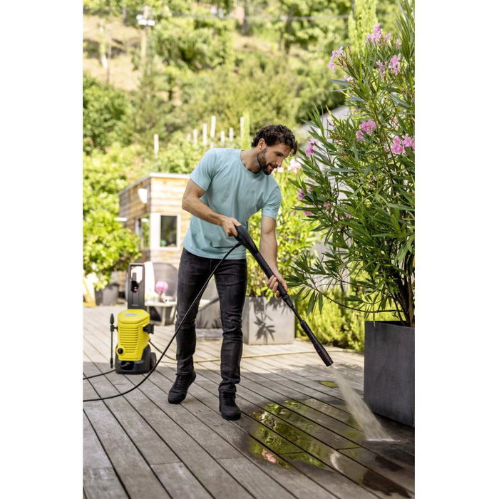 Kärcher Nettoyeur Haute Pression K 4 WCM Jaune et Noir 1.324-200.0, Karcher 324-200