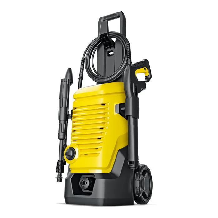 Karcher K 4 WCM Nettoyeur haute pression, 130 bar, 1800W, 420 L/h, poignée-pistolet Quick Connect, flexible 6 m, lance Vario Power, rotabuse, nettoyage terrasse, voiture