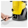 Karcher K 4 WCM Nettoyeur haute pression, 130 bar, 1800W, 420 L/h, poignée-pistolet Quick Connect, flexible 6 m, lance Vario Power, rotabuse, nettoyage terrasse, voiture