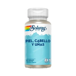 SOLARAY Peau Cheveux Ongles 60 capsules