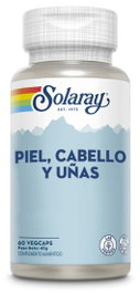 SOLARAY Peau Cheveux Ongles 60 capsules
