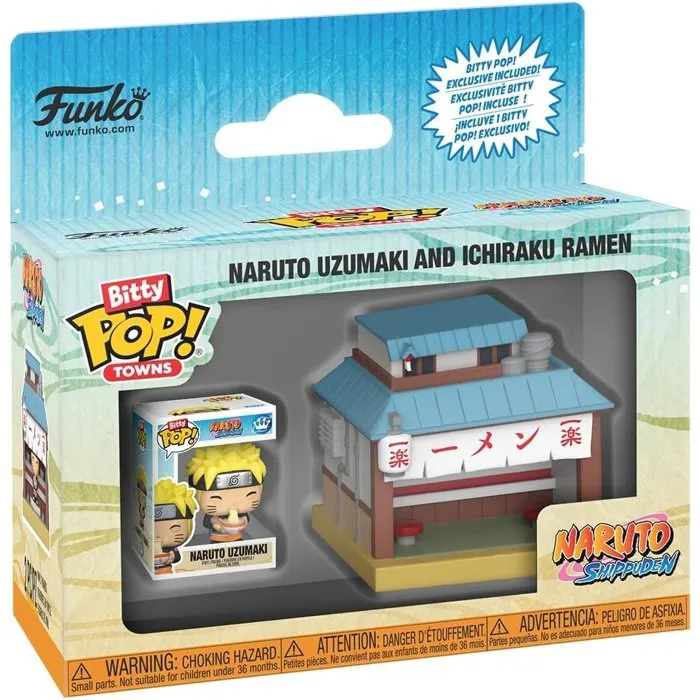 FUNKO Bitty POP Town Naruto Shippuden Naruto Uzumaki and Ichiraku Ramen FUNKO Bitty POP Town Naruto Shippuden Naruto Uzumaki and Ichiraku Ramen