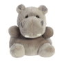 Aurora Peluche Hippopotame Palm Pals 13 cm, Jouet Doux Marqué CE