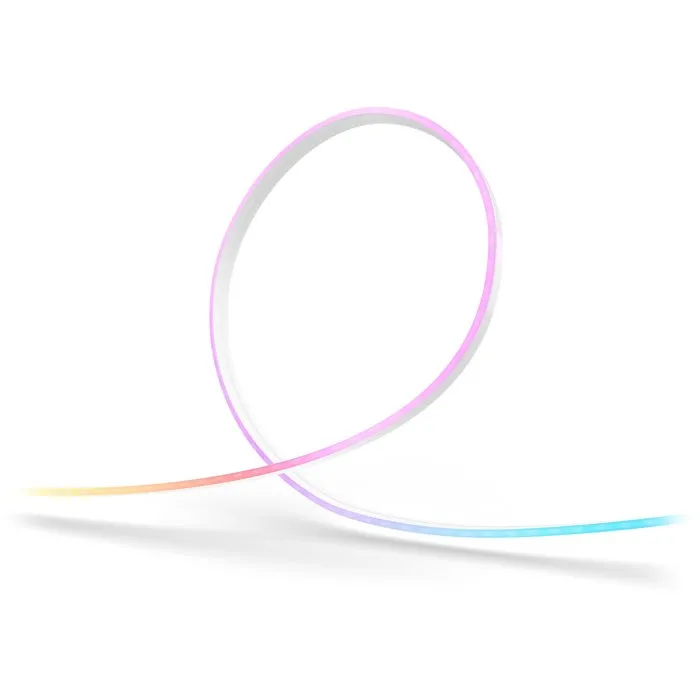 Philips Hue Flux - Ruban LED connecté intelligent - 5 mètres - Éclairage coloré et blanc naturel - 1200 lumens - Contrôle par application et assistant vocal