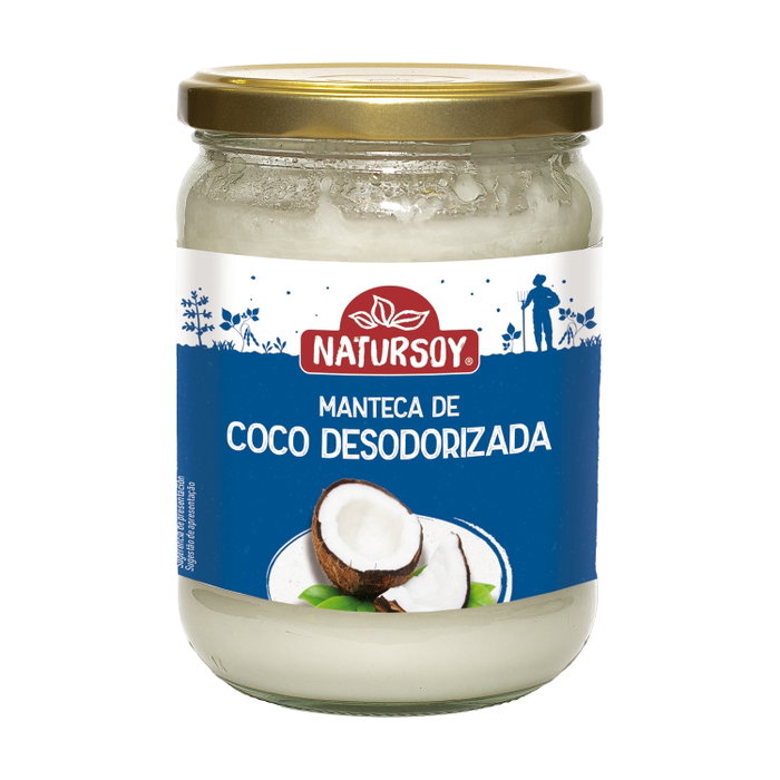 Natursoy Huile de coco vierge biologique déodorisée Natursoy Huile de coco vierge biologique déodorisée