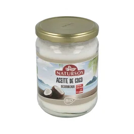 Natursoy Huile de Coco Désodorisée 400ml Bio