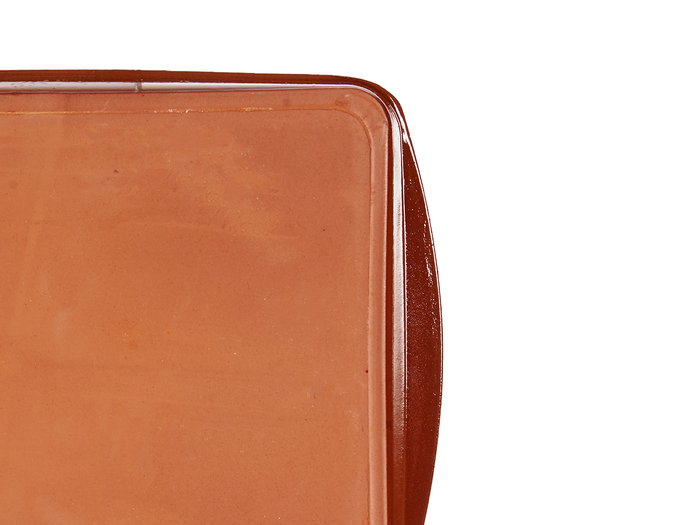 LA DEHESA Fonte rectangulaire 32 x 23 cm miel, lot de 8