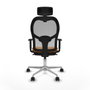 Piqueras y Crespo Chaise de Bureau Jorquera 1D086N2 Orange
