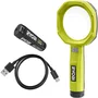 Ryobi Loupe éclairée 4V USB Lithium x3 LED RML4-120G avec batterie 2Ah et chargeur