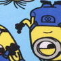 Cerdá Minions - Poncho en microfibre pour enfants avec motif Minions - Dimensions : 55.0 x 77.0 x 1.0 cm