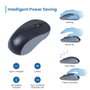 Ewent EW3204 Souris sans fil optique 1600 DPI 6 boutons noir et gris