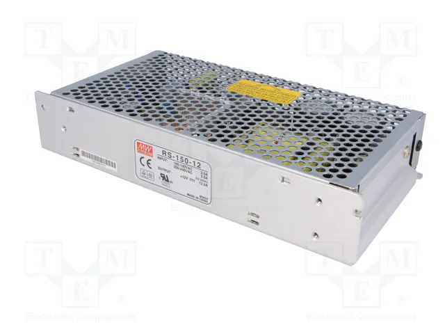 MEAN WELL RS-150-12 Alimentation à impulsions 150W 12VDC