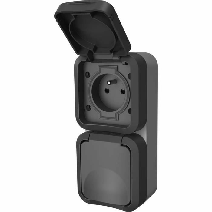 BigBuy Home Aqua Pro Prise Intelligente Verticale Extérieure IP55 BigBuy Home Aqua Pro Prise Intelligente Verticale Extérieure IP55