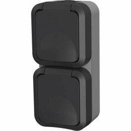 BigBuy Home Aqua Pro Prise Intelligente Verticale Extérieure IP55