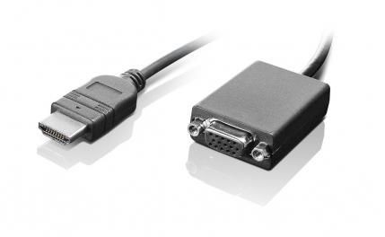 Lenovo Adaptateur HDMI vers VGA, 20 cm