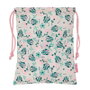 SAFTA Sac à goûter Disney Minnie Mouse Minty avec cordon de serrage - 20x25 cm