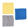 Dunlop Lot de 3 chiffons en microfibre 35 x 35 cm