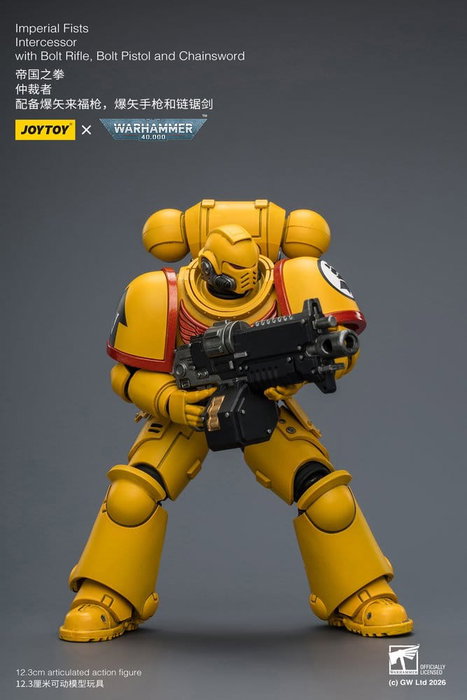 Joy Toy (CN) Warhammer 40,000 Figurine Imperial Fists Intercessor 12 cm Joy Toy (CN) Warhammer 40,000 Figurine Imperial Fists Intercessor 12 cm