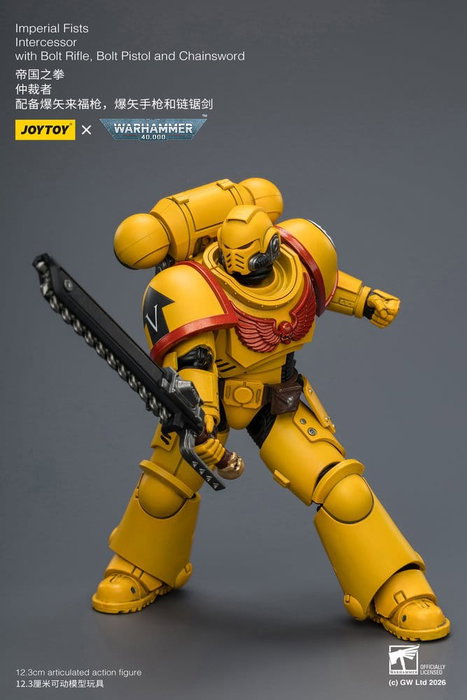 Joy Toy (CN) Warhammer 40,000 Figurine Imperial Fists Intercessor 12 cm Joy Toy (CN) Warhammer 40,000 Figurine Imperial Fists Intercessor 12 cm