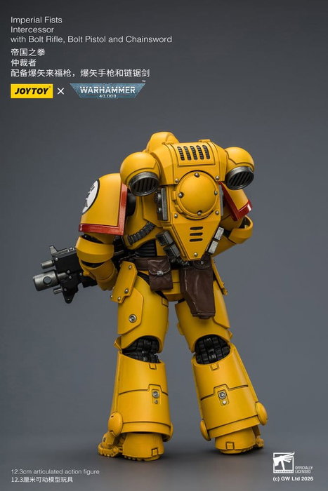 Joy Toy (CN) Warhammer 40,000 Figurine Imperial Fists Intercessor 12 cm Joy Toy (CN) Warhammer 40,000 Figurine Imperial Fists Intercessor 12 cm