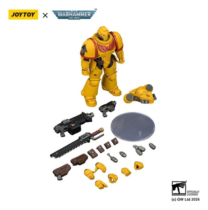 Joy Toy (CN) Warhammer 40,000 Figurine Imperial Fists Intercessor 12 cm Joy Toy (CN) Warhammer 40,000 Figurine Imperial Fists Intercessor 12 cm