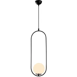D By M.Red Suspension Lustre D Bicolore Noir et Blanc
