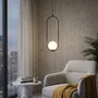 D By M.Red Suspension Lustre D Bicolore Noir et Blanc