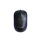 L - Link Souris Optique USB Noire et Bleue, Ergonomique pour Gauchers et Droitiers, 2 Boutons