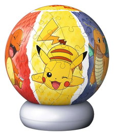 Pokémon 3D puzzle Ball Veilleuse (73 pièces)