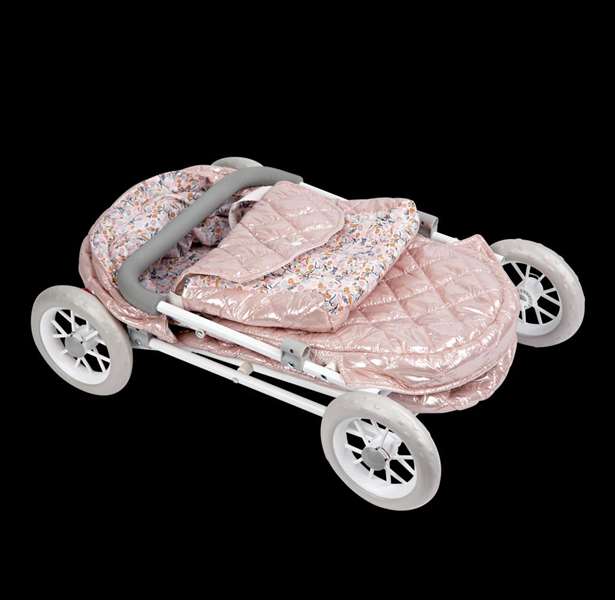 Muñecas Arias - Poussette Fantasy avec capote et sac de transport - 37x56x56 cm, Hauteur guidon : 55 cm, Pour enfant à partir de 3 ans