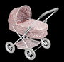 Muñecas Arias - Poussette Fantasy avec capote et sac de transport - 37x56x56 cm, Hauteur guidon : 55 cm, Pour enfant à partir de 3 ans