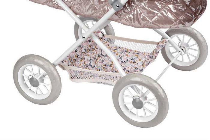 Muñecas Arias - Poussette Fantasy avec capote et sac de transport - 37x56x56 cm, Hauteur guidon : 55 cm, Pour enfant à partir de 3 ans