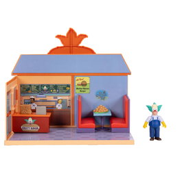 JAKKS PACIFIC - Playset Burger Krusty Les Simpsons, jeu pour enfants +4 ans