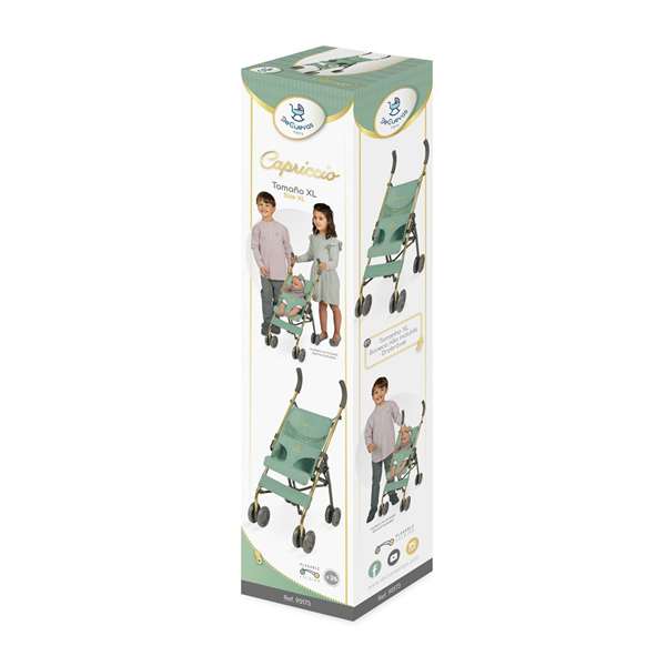 Decuevas Capriccio - Chaise pour poupée jusqu'à 52 cm - 35x45x75 cm - Métal, Plastique, Polyester