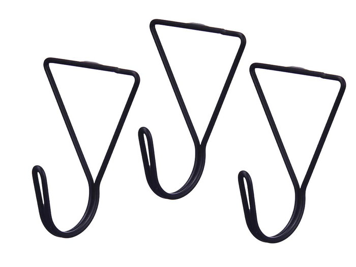 GIFTDECOR Set de 3 cintres triangle noir