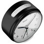 Mebus 25806 Réveil Quartz Analogique Noir