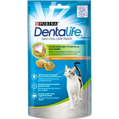 PURINA VET Dentalife Feline Daily Oral Care Saveur Poulet 8x40g PURINA VET Dentalife Feline Daily Oral Care Saveur Poulet 8x40g