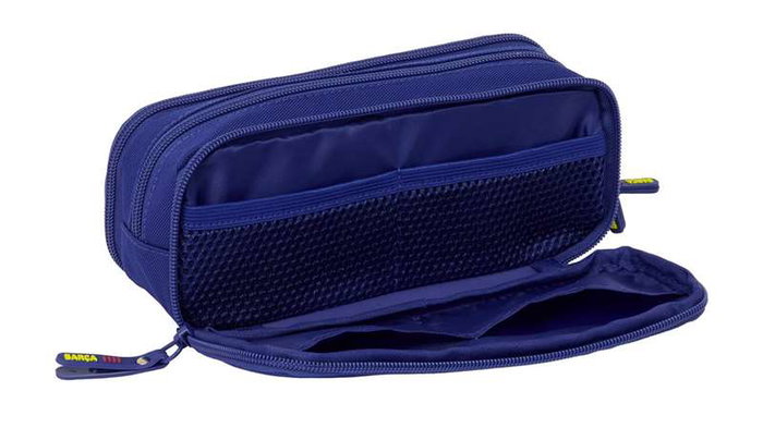 Safta Portatodo Triple Desplegable F.C. Barcelona Première Équipe 25/26, Sac à Tout 21x8x8 cm, Recommandé 3 ans et plus