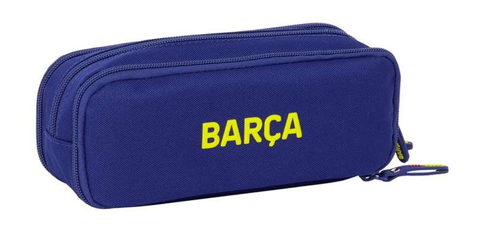 Safta Portatodo Triple Desplegable F.C. Barcelona Première Équipe 25/26, Sac à Tout 21x8x8 cm, Recommandé 3 ans et plus